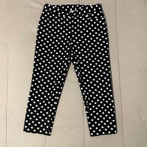 CECE Black & White Pants